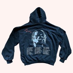 Astroworld Tour Travis Scott Wish You Were Here Unisex Embroidered Hoodie Size L